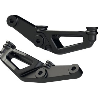 Radial Conversion Front Brake Caliper Adapter From 300 mm to 340 mm Brake Disc Black Front Left Right Set