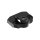 Reduced Reach Club Style Riser Relocation Plate 45 mm Offset, includes Steering Lock Cover Black Anodized