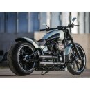 Rear Steel Fender for Milwaukee Eight Softail (Wide Frame) 260/18" Tire, With 3-in-1 Raw