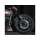 Axial Front Brake Caliper Adapter Set, For Upside Down Fork, From 300 mm to 340 mm Double Brake Discs Black Front Left Right