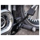 Brake Pedal Pad Satin Design Black Cut