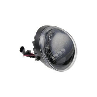 LED Headlamp for V-Rod, Night Rod Black Projector LED