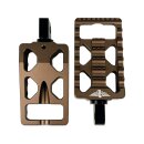 MX V1 Passenger Pegs Bronze Anodized