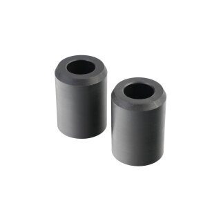 Club Style Crash Bar Sliders V1, Replacement Plastic (Length: 50 mm) Black