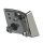 Mid-Mount License Plate Base Plate Adapter Black Satin