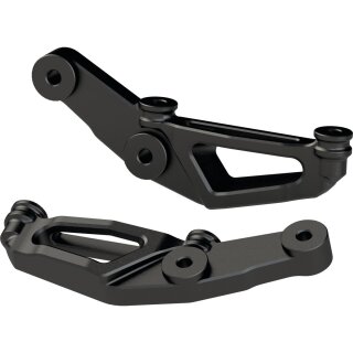 Radial Conversion Front Brake Caliper Adapter From 300 mm to 340 mm Brake Disc Black Front Left Right Set
