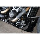 Club Style Crash Bar Sliders V2, Aluminium with Cult-Werk Clubstyle Design Milling (Length: 45 mm) Black Anodized