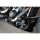 Club Style Crash Bar Sliders V2, Aluminium with Cult-Werk Clubstyle Design Milling (Length: 45 mm) Black Anodized