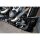 Club Style Crash Bar Sliders V2, Aluminium with Cult-Werk Clubstyle Design Milling (Length: 45 mm) Black Anodized