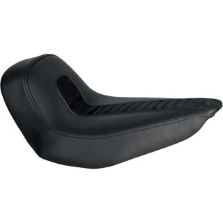 Genuine Leather Solo Seat For Thunderbike Steel Fender 200/18" and OE Tank (Narrow Frame Models) Black