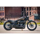 Genuine Leather Solo Seat For Thunderbike Steel Fender 200/18" and OE Tank (Narrow Frame Models) Black