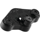 Club Style Pullback Riser and Triple Tree Cover Kit 11,5" Height, 1 1/4" Clamp Diameter Black Anodized
