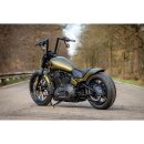 Rear Steel Fender for Milwaukee Eight Softail (Narrow Frame) 200/18" Tire, With Taillight and Atto Integral Turn Signals Raw