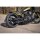 Rear Steel Fender for Milwaukee Eight Softail (Narrow Frame) 200/18" Tire, With Taillight and Atto Integral Turn Signals Raw