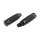 Racing Passenger Foot Pegs Black Powder Coated