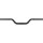 Aluminium Handlebar Performance 3T, Width: 832 mm 5-Hole Flat Black Anodized 1 1/4" Throttle By Wire