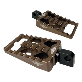 MX V1 Foot Pegs Bronze Anodized