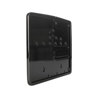 Inside License Plate Base Plate French Size 210x130mm Black