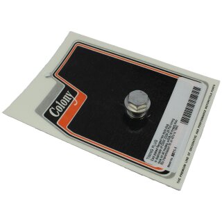 Oil Tank Drain Plug Plug only Cadmium Plated 1/2"-20 UNF