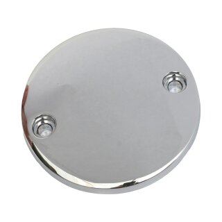 Smooth Point Cover for Big Twins Chrome