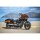 Club Style Pullback Riser Kit for Digital Speedometer 11,5" Height, 1 1/4" Clamp Diameter Black Anodized