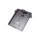 Mid-Mount License Plate Bracket and Base Plate Kit V1, Germany: 180 x 200 mm, with 3-in-1 Turn Signals Black Satin