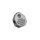 Grooved 3/8-24 Rear Brake Line Tee Chrome