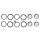 Rebuild kit 4-piston caliper Trike09-Up