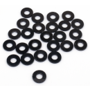 25pck Nylon Washer 1/4"x9/16"x1/16"
