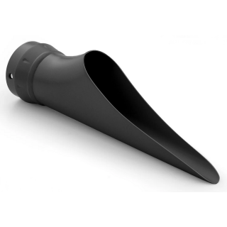 2.5" CREEPER END CAP MATT BLACK