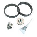 S&S Power Tune True Dual Krümmer schwarz für Harley M8 Touring 17-25