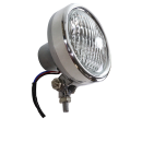Aluminum Retro Headlamp Polished