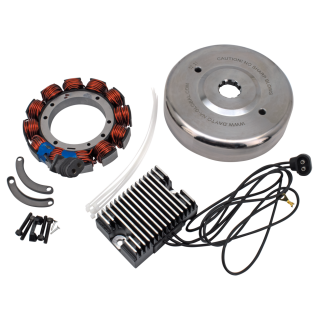 Daytona Hochleistungs Lichtmaschinen Kit 32A Schwarz für Harley BT 70-99