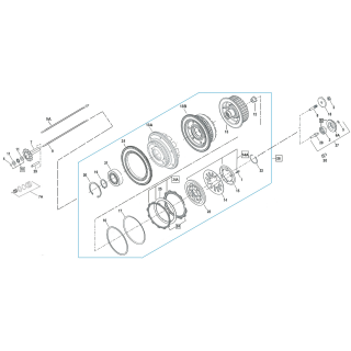 Clutch Housing Bearing BT11-17