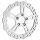 Jagged Brake Rotor Rear FLH/T08-Up
