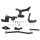 Mid Control Kit Brake Side Black ST18-Up