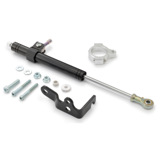Steering Damper Kit Black XL07-22 39mm