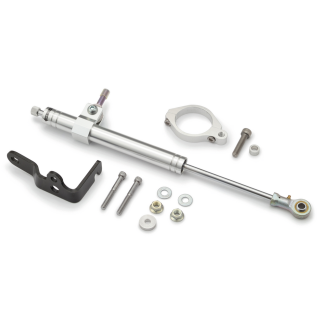 Steering Damper Kit Silver XL16-22 49mm