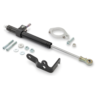 Steering Damper Kit Black XL16-22 49mm
