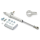 Steering Damper Kit Silver FXDWG93-05