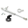 Steering Damper Kit Silver FXST84-99