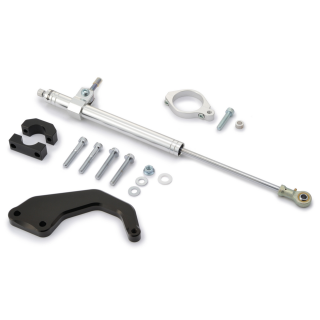 Steering Damper Kit Silver FLH/T99-08 41