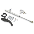 Steering Damper Kit Silver FLH/T09-13