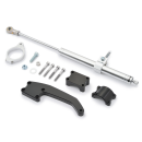 Steering Damper Kit Silver FLHX17-Up 49m