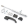Steering Damper Kit Silver FLHX17-Up 49m
