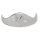 Springer Front Fender Tip Chrome BT36-48