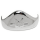 Rear Fender Tip Chrome HD38-46