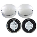 Eaton Gas Cap Set Vented Chrome BT36-38