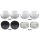 Eaton Gas Cap Set Vented Chrome BT36-38