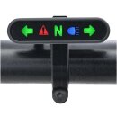 Daytona Gamma Aluminum LED Kontrolleuchten Anzeige schwarz